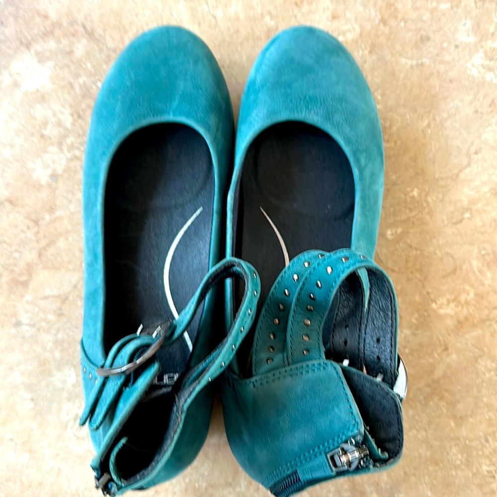 Dansko Lois Nubuck Teal